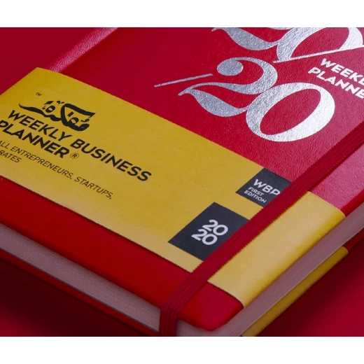 أجندة مفكرة للأعمال 2020 - متوفرة بألوان متعددة - أزرق - مفكرة - Image 5