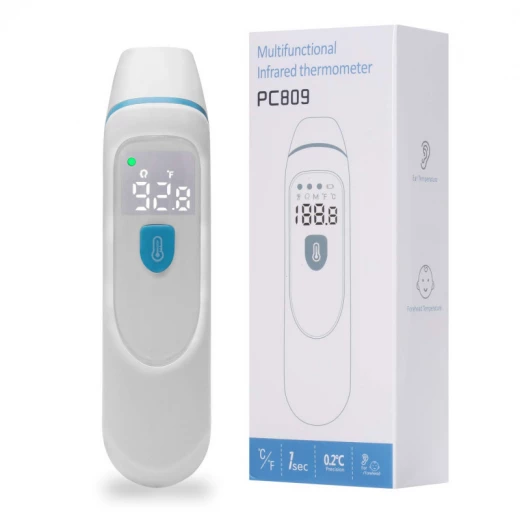Ear Forehead Thermometer Baby Temporal Thermometer Digital Medical Thermometer for Fever, Infrared Thermometer for Kids Baby and Adult - دمية - Image 3