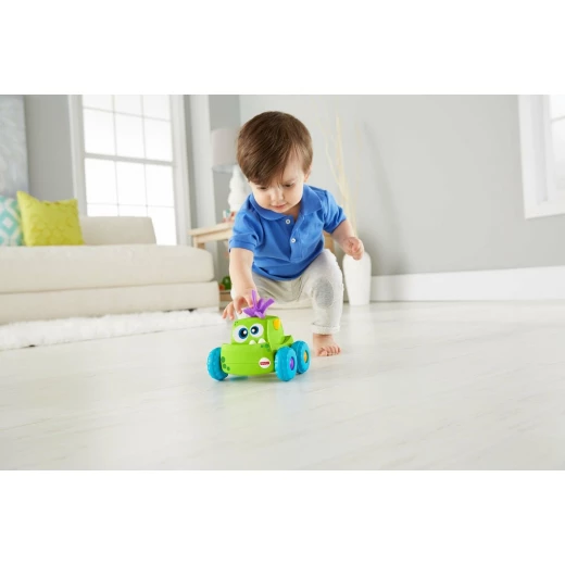 Fisher-Price Press 'n Go Monster Truck - pink - فيشر برايس - Image 2