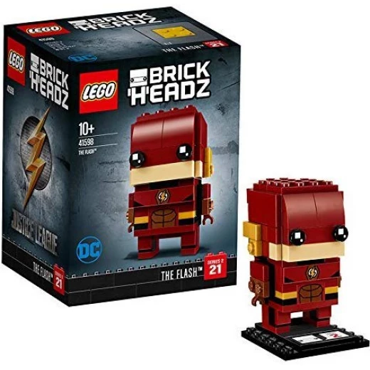 LEGO Brick Headz The Flash Cool Construction Character LEGO Brick Headz The Flash Cool Construction Character