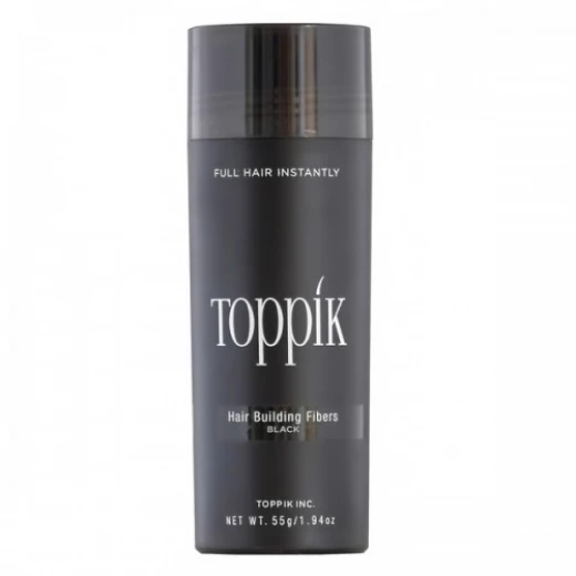 Toppik Hair Building Fibers, Black, 55 g Toppik Hair Building Fibers, Black, 55 g