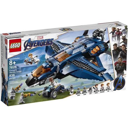Lego Avengers Ultimate Quinjet 840 Pieces - ليجو - Image 3
