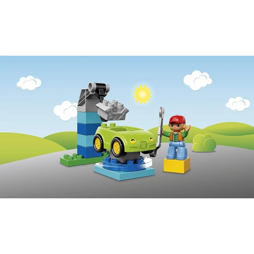 Lego Tow Truck 28 Pieces - ليجو - Image 4