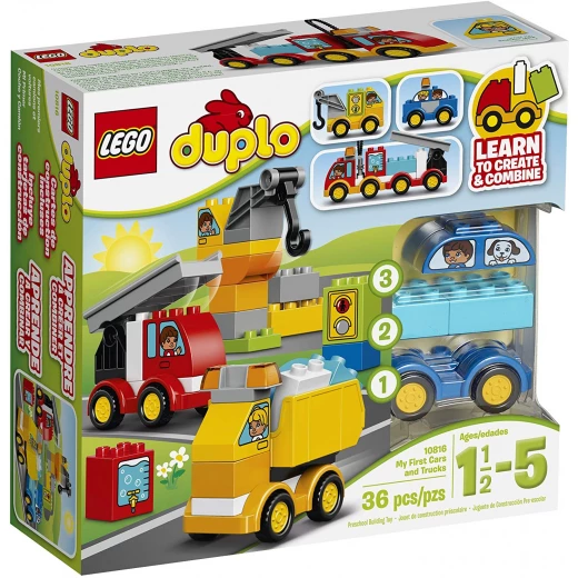 Lego My First Cars and Trucks 36 Pieces Lego My First Cars and Trucks 36 Pieces