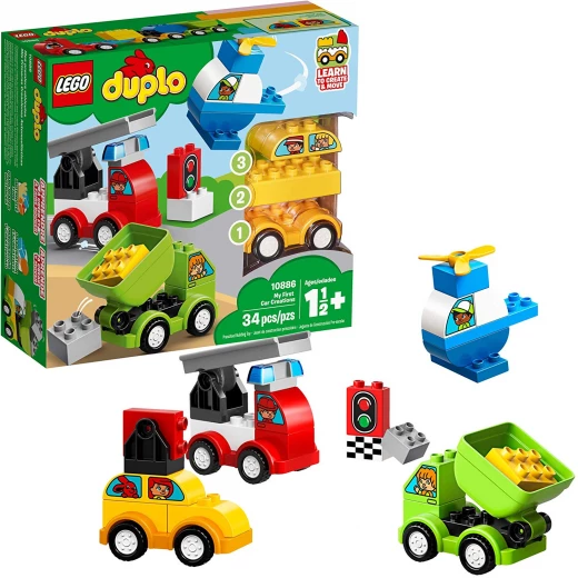 Lego My First Car Creations 34 Pieces