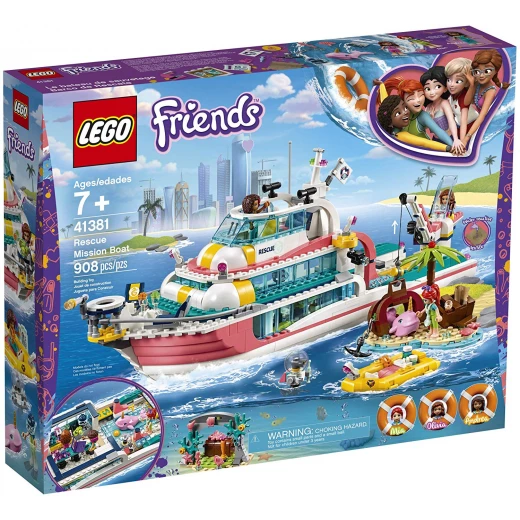 Lego Rescue Mission Boat 908 Pieces - ليجو - Image 6