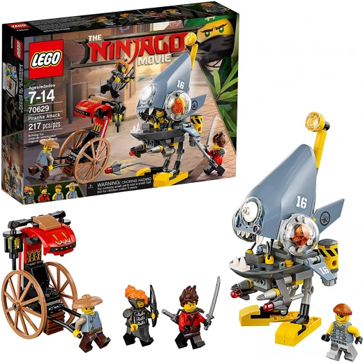 Lego Piranha Attack  217 Pieces
