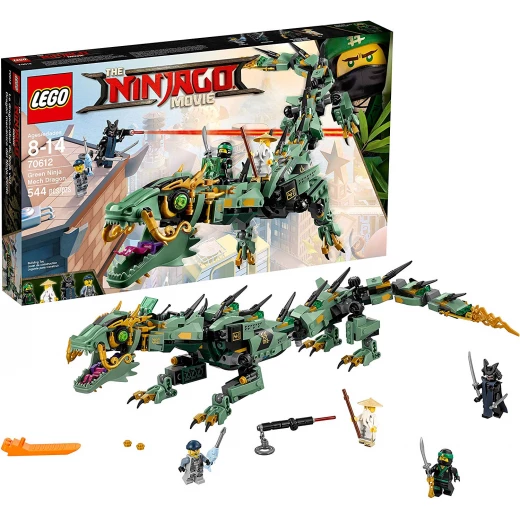 Lego Green Ninja Mech Dragon 544 Pieces Lego Green Ninja Mech Dragon 544 Pieces