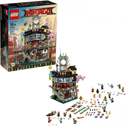 Lego NINJAGO® City 4867 Pieces Lego NINJAGO® City 4867 Pieces