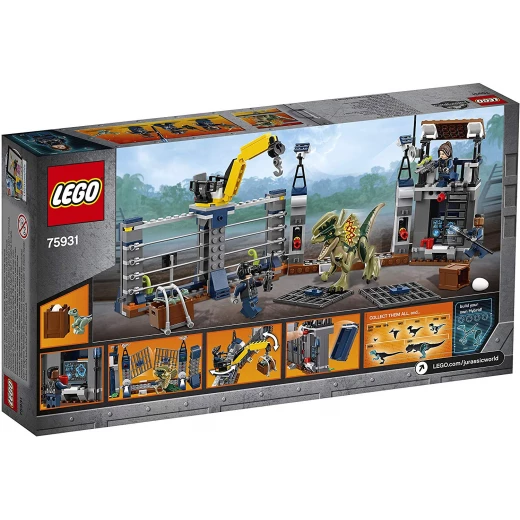 Lego Dilophosaurus Outpost Attack  289 Pieces - ليجو - Image 3