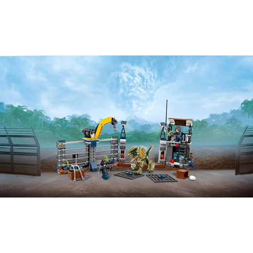 Lego Dilophosaurus Outpost Attack  289 Pieces - ليجو - Image 7