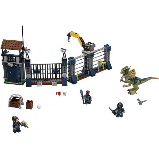 Lego Dilophosaurus Outpost Attack  289 Pieces - ليجو - Image 11