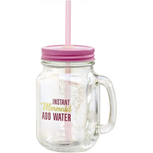 Funko Little Mermaid Mason Jar, One Size - Instant Mermaid - فانكو - Image 2