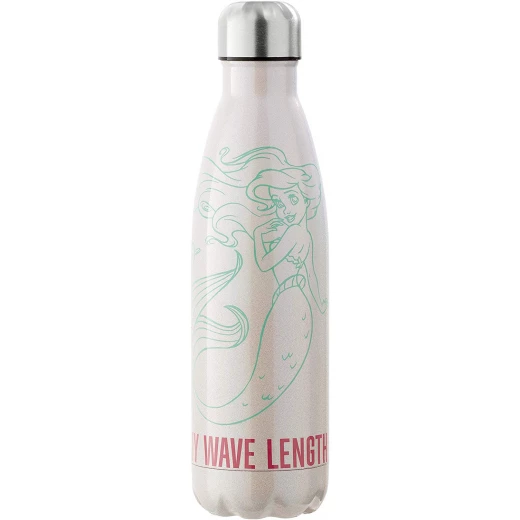Funko Little Mermaid Metal Water Bottle, Stainless Steel, 500 ml - On My Wave Length - فانكو - Image 2
