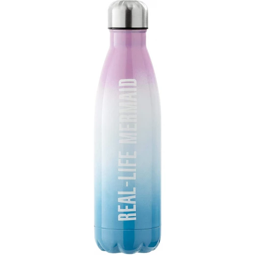 Funko Little Mermaid Metal Water Bottle, Stainless Steel, 500 ml - Real Life Mermaid - فانكو - Image 2