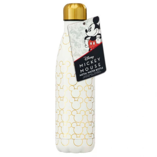 Funko Disney Classic Metal Water Bottle, Stainless Steel, 500 ml - Mickey Outline Print Funko Disney Classic Metal Water Bottle, Stainless Steel, 500 ml - Mickey Outline Print