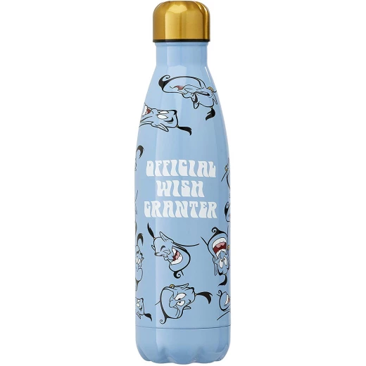 Funko Aladdin Metal Water Bottle, Stainless Steel, 500 ml - Genie Official Wish Granter - فانكو - Image 2