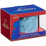 Funko Aladdin 3D Detail Mug, Ceramic, 590ml - Genie Wake up and Smell the coffee - فانكو