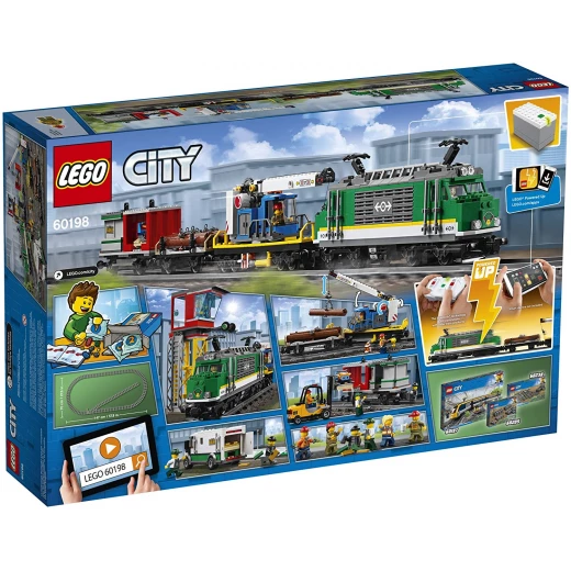 Lego City Cargo Train 1226  Pieces - ليجو - Image 6