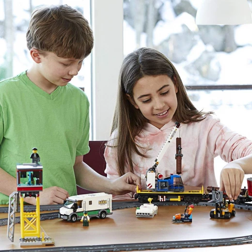 Lego City Cargo Train 1226  Pieces - ليجو - Image 7