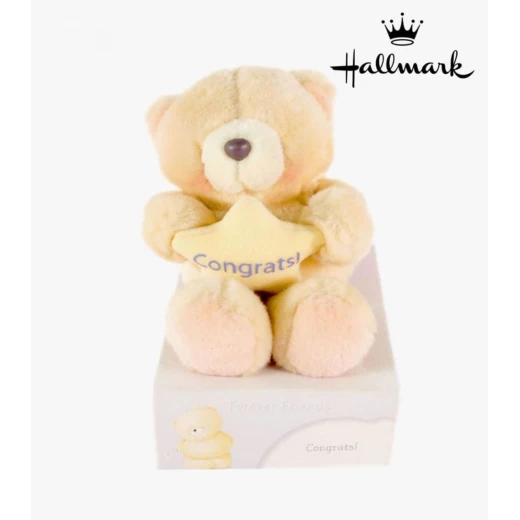 Hallmark Small Congrats Teddy Bear Hallmark Small Congrats Teddy Bear