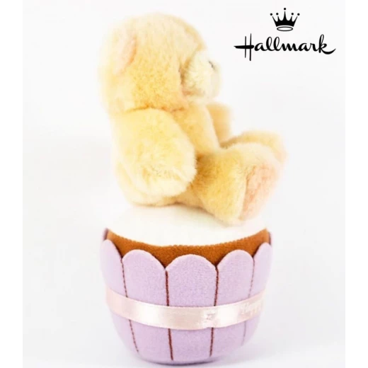 Hallmark Birthday Cup Cake Teddy Bear - هولمارك - Image 3