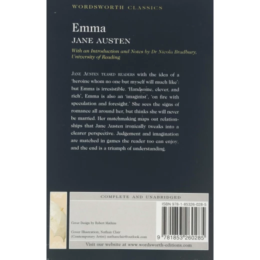 Emma (Wordsworth Classics) Paperback,416 pages - Image 2