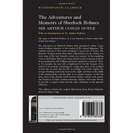 Adventures of Sherlock Holmes (Wordsworth Classics)Paperback,528 pages - Image 3