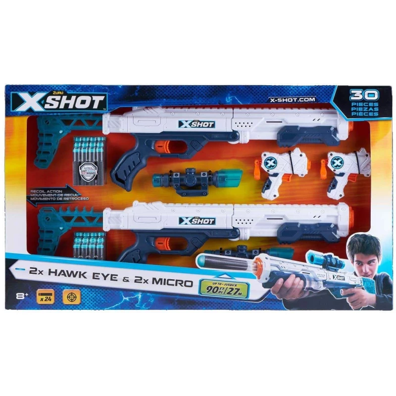 إكسيل كومبو 2 عين هوك و 2 ميكرو من زورو إكس شوت - شوت X