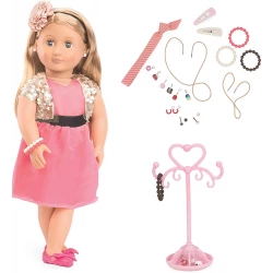 Our Generation Doll Audra with Pieces Ears and Jewelry Accessory Set