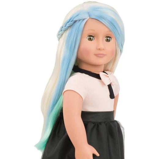 Our Generation Doll by Battat- Amya 18 inch Regular Non-posable Chalk Deco Fashion Doll - for Girls Age 3 Years and up - أور جيناريشن - Image 2