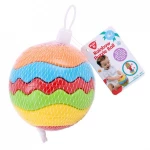 PlayGo Rainbow Folding Plastic Ball - بلاي جرو