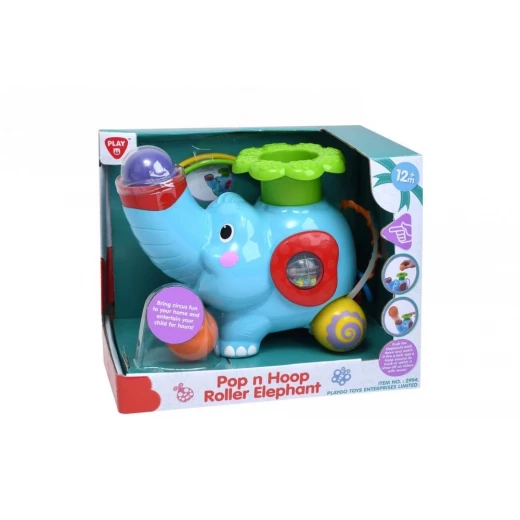 PlayGo Pop N Hoop Roller Elephant PlayGo Pop N Hoop Roller Elephant