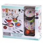 PlayGo Deco Collection - 15 PCS (Metal Cookware) - بلاي جرو