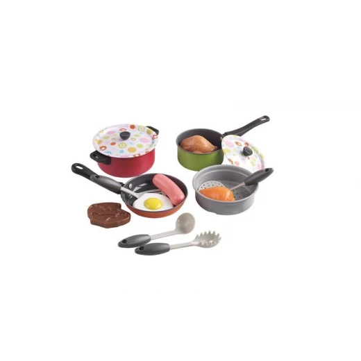 PlayGo Deco Collection - 15 PCS (Metal Cookware) - بلاي جرو - Image 2