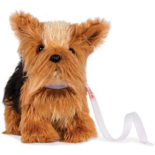 Our Generation - Yorkshire Posable Dog- Toys, Accessories, and Pets for 18 inch Dolls- for Age 3 and Up - أور جيناريشن - Image 3