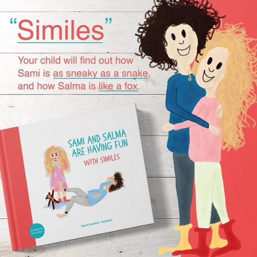 Blooming Books - Sami and Salma Are Having Fun with Similes - كتب بلوومنج - Image 4