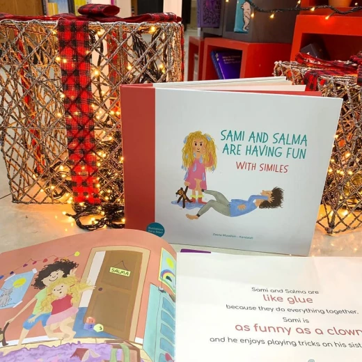 Blooming Books - Sami and Salma Are Having Fun with Similes - كتب بلوومنج - Image 3