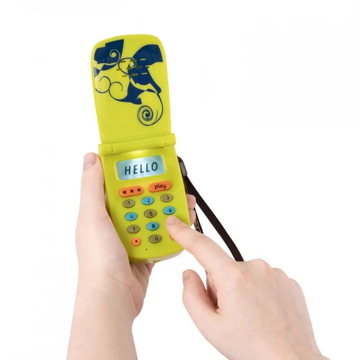 B. toys by Battat Hellophone (Lime), Yellow - بي. تويز - Image 3