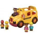 B. Toys – Boogie Bus Rrrroll Models – Interactive Yellow School Bus Toy – Lights & Sounds – 6Piece - بي. تويز