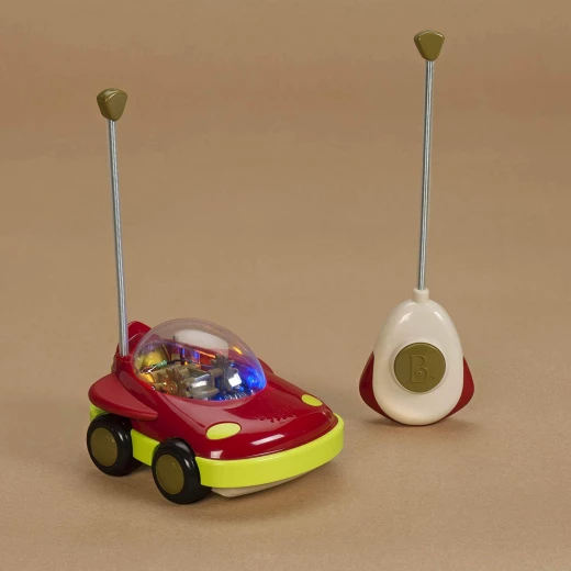B toys by Battat – Space Car UFWhoa! – One Button Remote Control Light-Up Toy Space Car for Babies and Toddlers - بي. تويز - Image 3