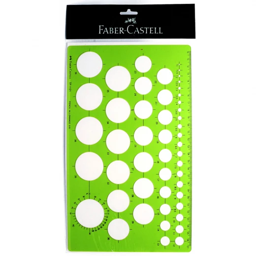 Faber- Castell Drawing template circles Faber- Castell Drawing template circles
