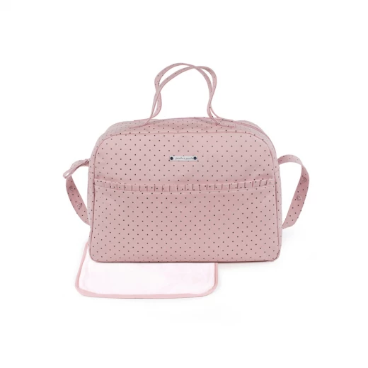Trolley bag with changing mat Step by step pink Triana Trolley bag with changing mat Step by step pink Triana