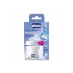 Chicco Natural Feeling 150 ML Bottle - Regular Flow, 0m+ - تشيكو