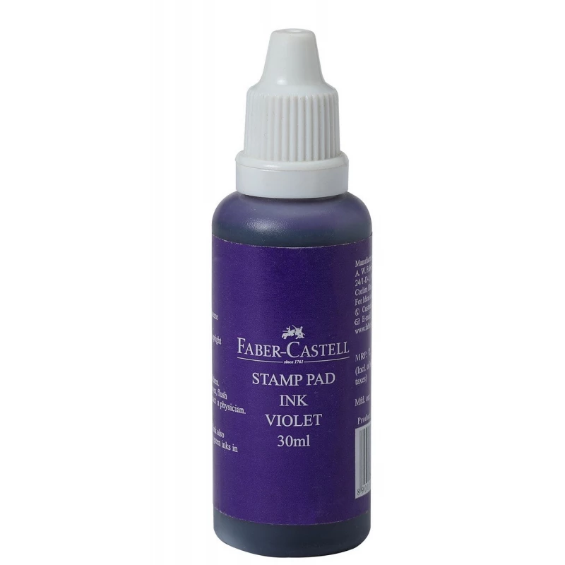 Faber-Castell Stamp Ink 30 ml blue - فابر كاستل