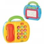 PlayGo 2-in-1 Telephone and Magic Board - بلاي جرو