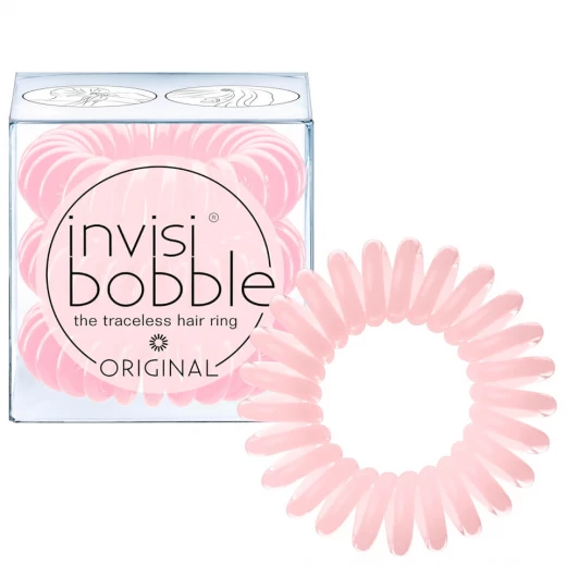 invisibobble ORIGINAL Hair Ties, Blush Hour, 3 Pack - Traceless, Strong Hold, Waterproof - Suitable for All Hair Types invisibobble ORIGINAL Hair Ties, Blush Hour, 3 Pack - Traceless, Strong Hold, Waterproof - Suitable for All Hair Types