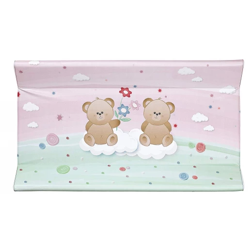 Brevi Changing Mattress Idea, Pink Bear Brevi Changing Mattress Idea, Pink Bear