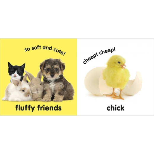 DK Baby Touch and Feel Fluffy Animals Board book - كتب دي كاي - Image 2