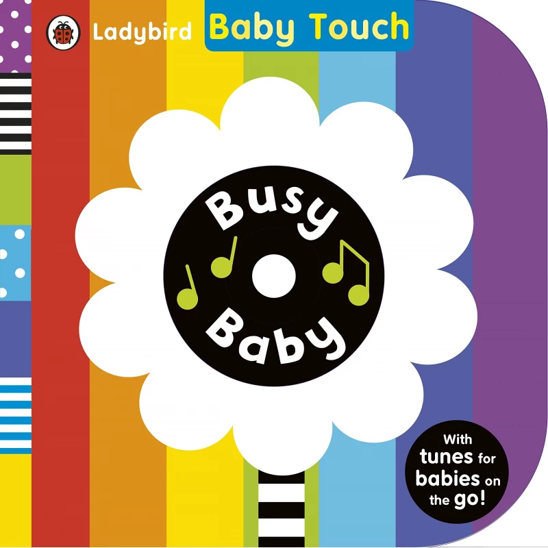 Ladybird Baby Touch: Busy Baby book and audio CD - كتب ليدي بيرد